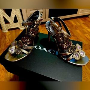 Authentic Coach high heel pump dress shoe